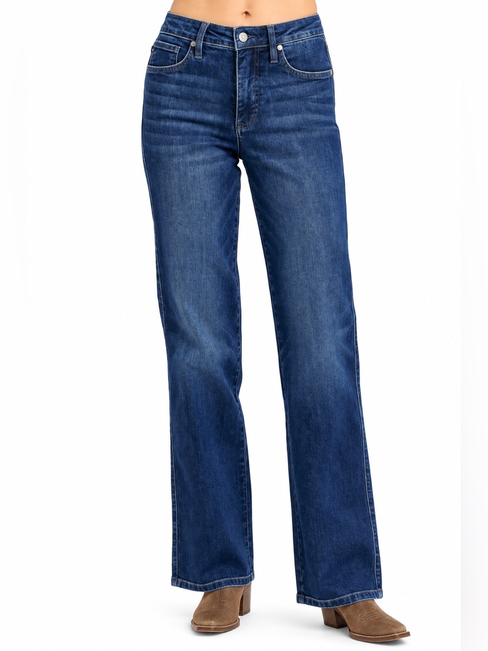 NEW Judy Blue Style #88861 Mid Rise Tummy Control Classic Straight Jeans